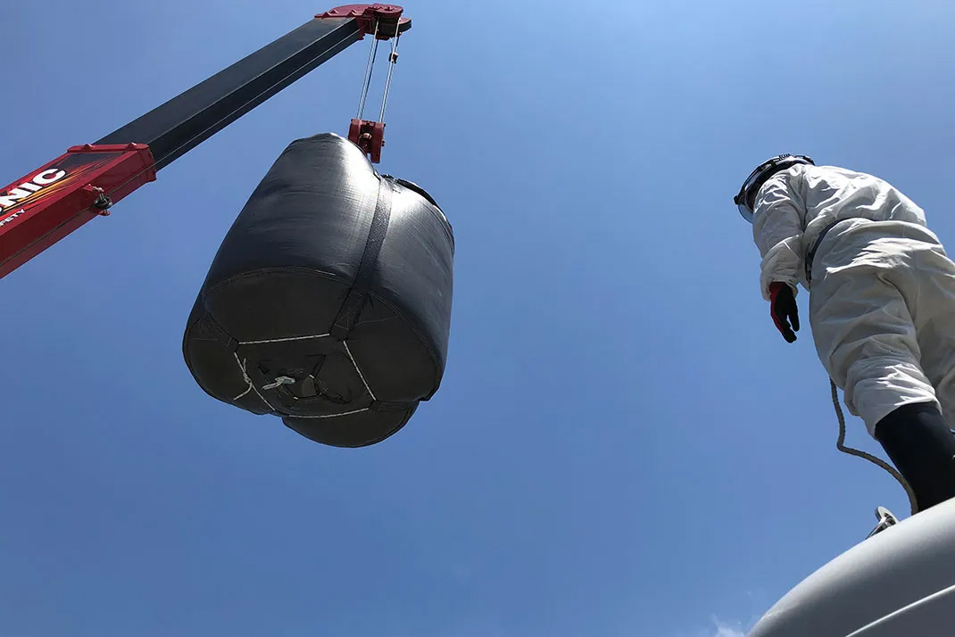 ろ材交換（ろ材引き抜き・充填）補充